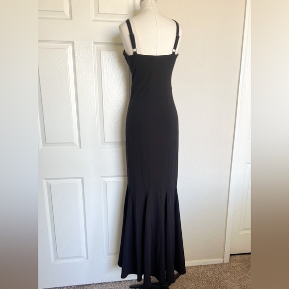 Dress The Population Ellis One-Shoulder Black Gown - Picture 4 of 8